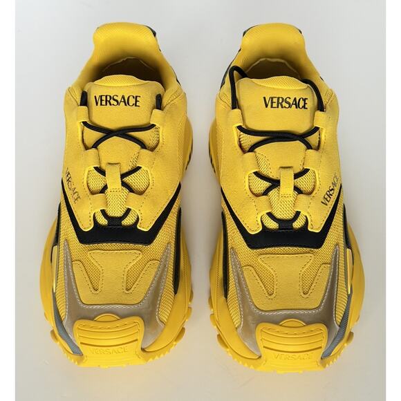 Versace Mercury M_VS_04 Sneakers Yellow 8 US (41 Euro) 1016306 NWT $800
